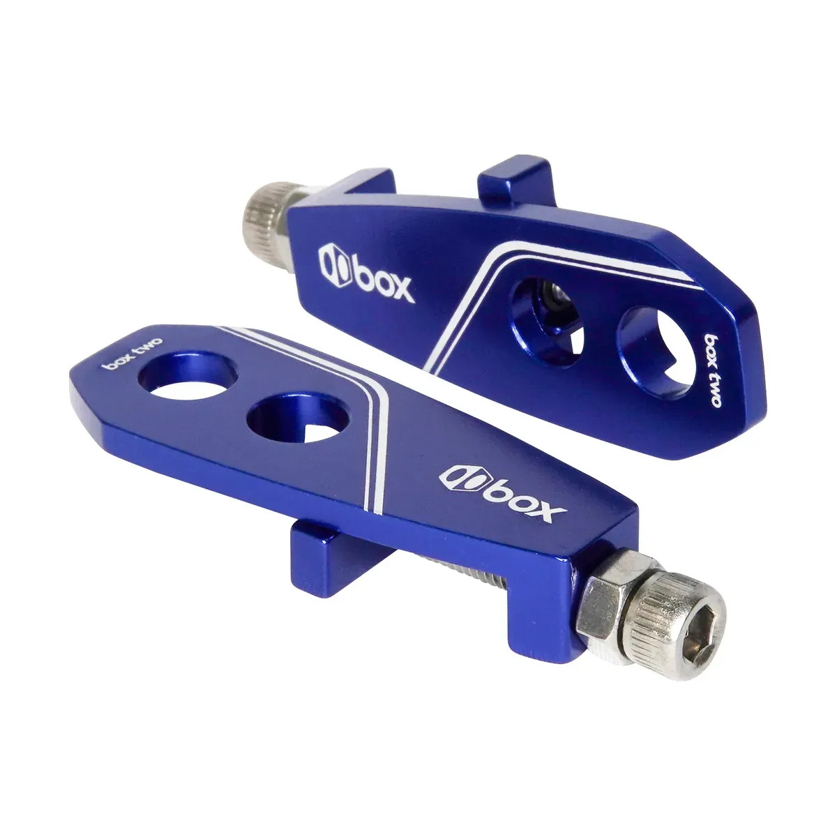 Box Two Chain Tensioner 10 mm x 2 Axle Hole Blue